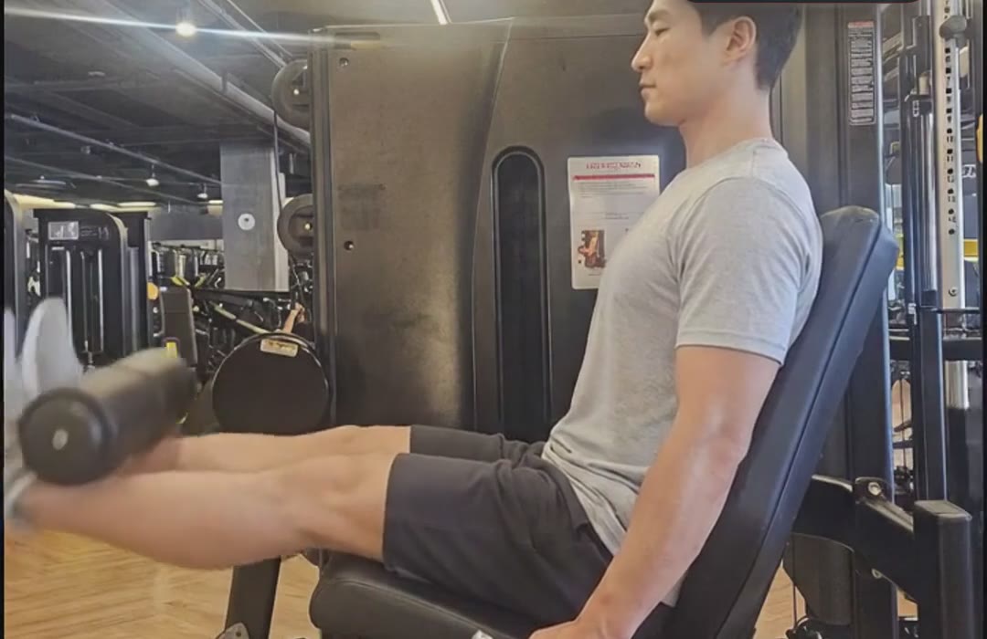 웨이트 머신이 늘어선 청당점 내부